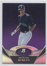2011 Bowman Platinum Prospects Retail Purple Refractor Dustin Ackley #BPP32 0b0
