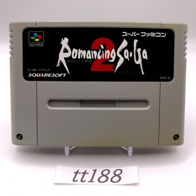 Super Famicom Nintendo ROMANCING SA GA 2 Saga SFC SHVC-2L Spiel Soft Japan tt188