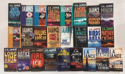 #ad Complete J.P. BEAUMONT Mystery Series Books 1 25 J.A. JANCE 25 PB Novel Set Lot $129.00
