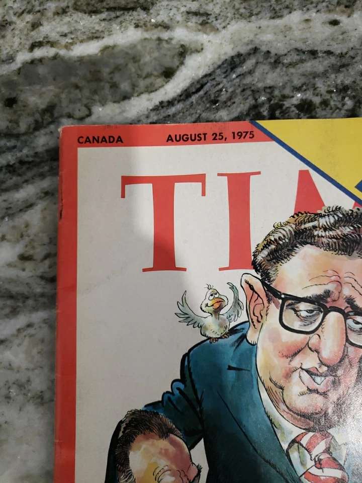 Vintage Time News Magazine Canada August 25 1975 Mid-East Is Peace at Hand?  - Image 2 of 4