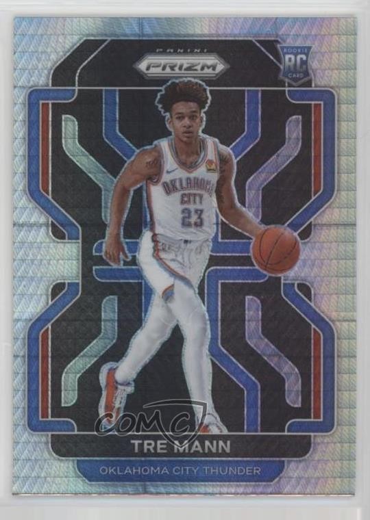 2021-22 Panini Prizm Hyper Prizm Tre Mann #274 gu3