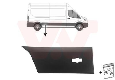 VAN Wezel 1992430 Seitenschutzl. Re. Ford Transit (2T) Baujahr: 09/2019 FüR-image