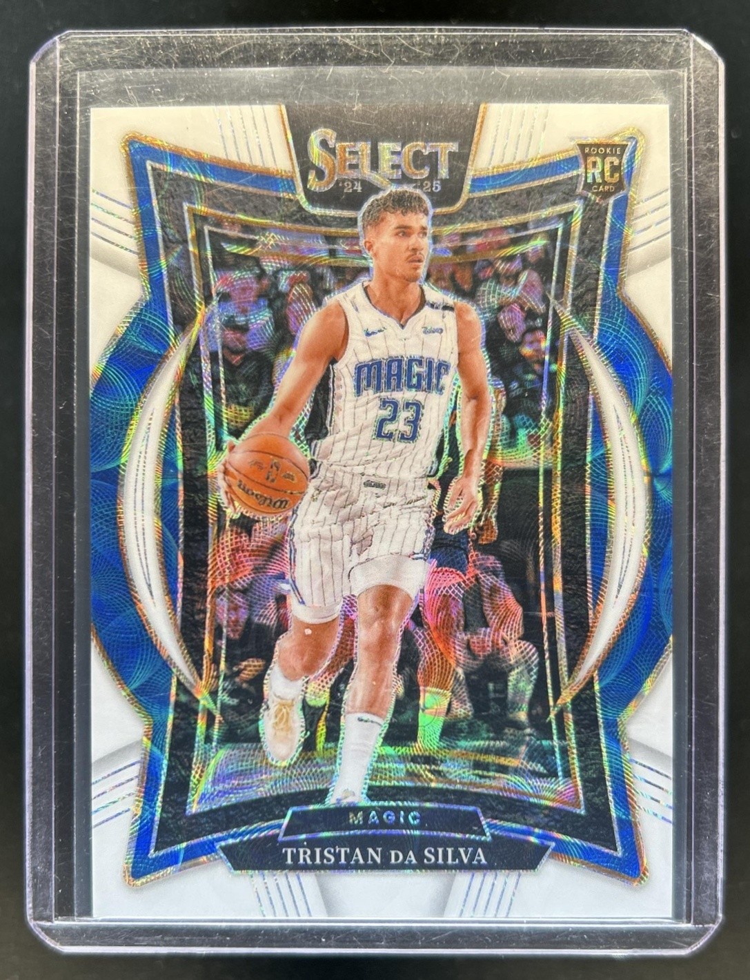 2024-25 Panini Select Tristan da Silva Concourse RC White Scope Prizm #/35 Magic