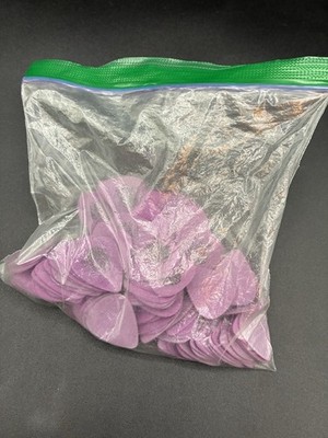 Dunlop Tortex Purple 1.14mm Guitar Picks Lot 20+ Opened Unused