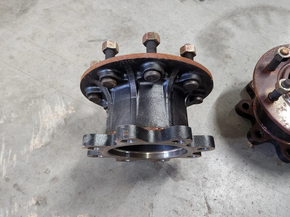 94 02 Dodge Ram 3500 Pair 8x6.5" FRONT WHEEL HUB ADAPTER Spacer NOS Mopar - Image 2 of 4