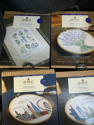 DMC Embroidery Kit Lot Of 20 Pkgs New