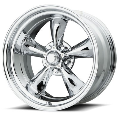 AMERICAN RACING VN615 Torq Thrust II 18X7 5X127 Offset 6 Chrome (Quantity of 1)