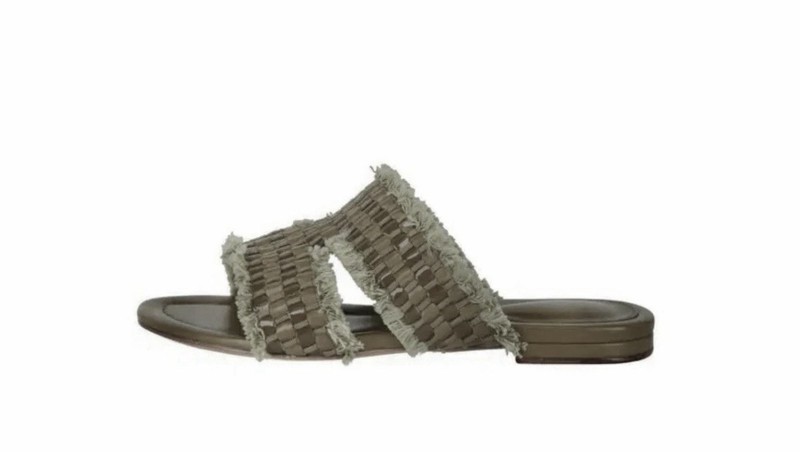 ALEXANDRE BIRMAN Size 39.5 US 8-8.5 Kate Flats Hunter Green