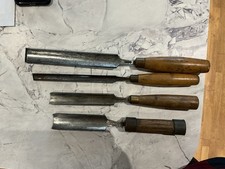 William Marples Chisels Vintage Set Of 4