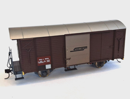 Bemo H0m ++ Güterwagen Gbg-v 5574 in braun der RhB ++ #I1_63 | Condition: Gebraucht