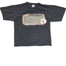 VINTAGE Chicago White Sox Baseball T-Shirt Dynasty Size XL