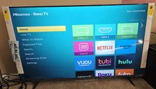 Hisense 58 Inches 4K UHD Smart TV Open Box with Stand