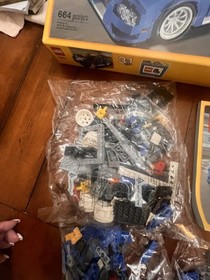 LEGO Creator Turbo Track Racer 31070 3 in 1 Set 664 Pcs Box Cars