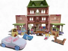 2008 Fisher Price Loving Family Victorian Grand Mansion Dollhouse Plus Extra's!