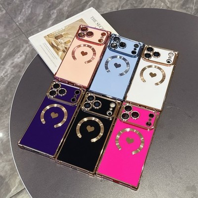 Plating  Lover TPU Soft Case For iPhone 17 Pro Max 16 15 14 13 Lens Protection