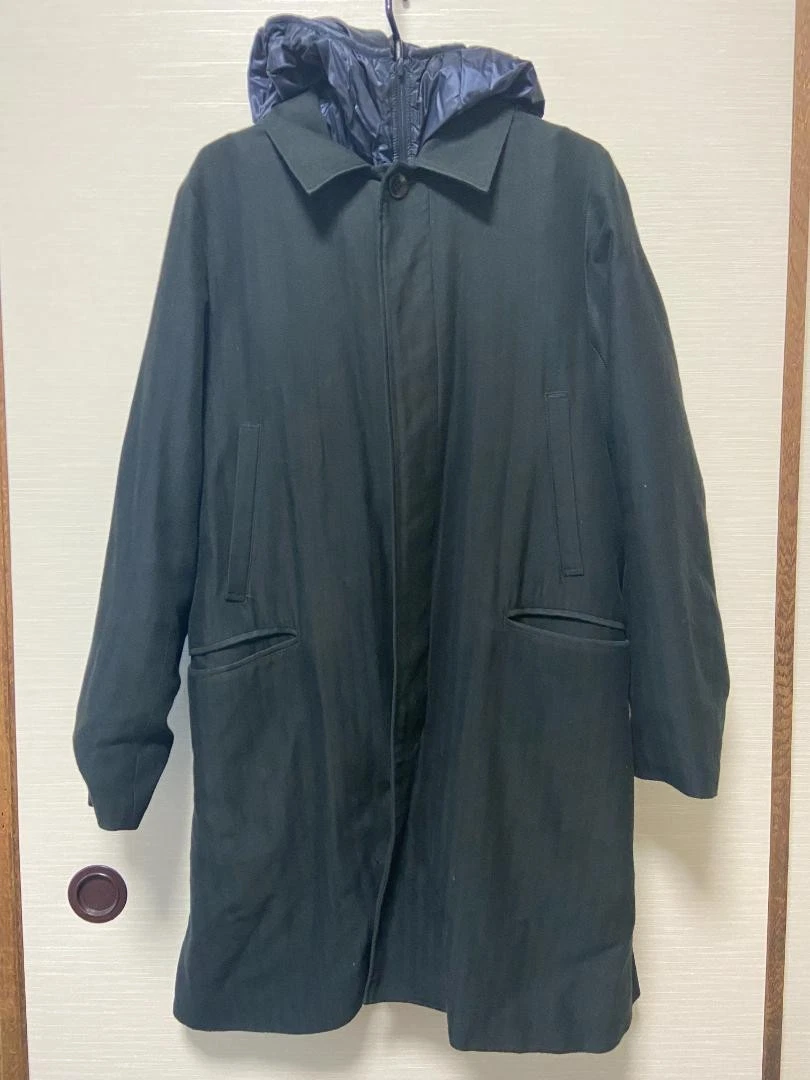 UNDERCOVER Trench cappotto sottocoperta con fodera nero 2