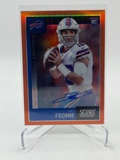 2020 CHRONICLES SCORE JAKE FROMM RC AUTO ORANGE PRIZM #D 06/10 SSP BILLS