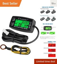 Digital Tach Hour Meterengine Temperature Gaugealert Rpm Tempbacklights ...