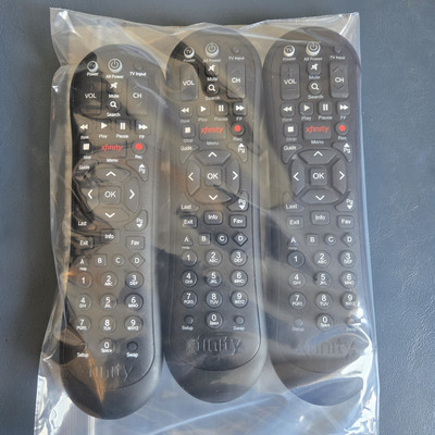 Xfinity Original Genuine XR2 Remote V3-UTU Replacement Remote - Set of 3