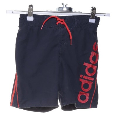 Adidas, Badeshorts, Größe: 116, Grau/Rot, Polyester, Unisex (Kinder) #8BZ