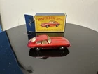 Matchbox Lesney No.32 Jaguar E-Type – Metallic Red – Mint – Original Box NO PLAY