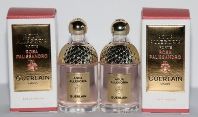 2x Guerlain Aqua Allegoria Forte Rosa Palissandro EdP je 7,5 ml Neu & OVP