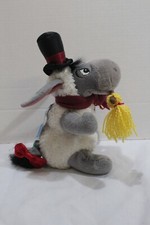 Walt Disney Theme Park edition Plush Bean Bag 2003 Christmas Winnie Pooh Eeyore