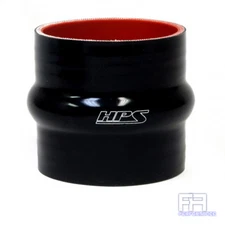 1X HPS 4-ply Reinforced 5" (127mm) Silicone Hump Coupler Hose Tube Pipe Black