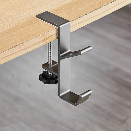 No Punch Table Clip Hook Headphone Holder O7U3 9CU3 SP - Picture 8 of 16