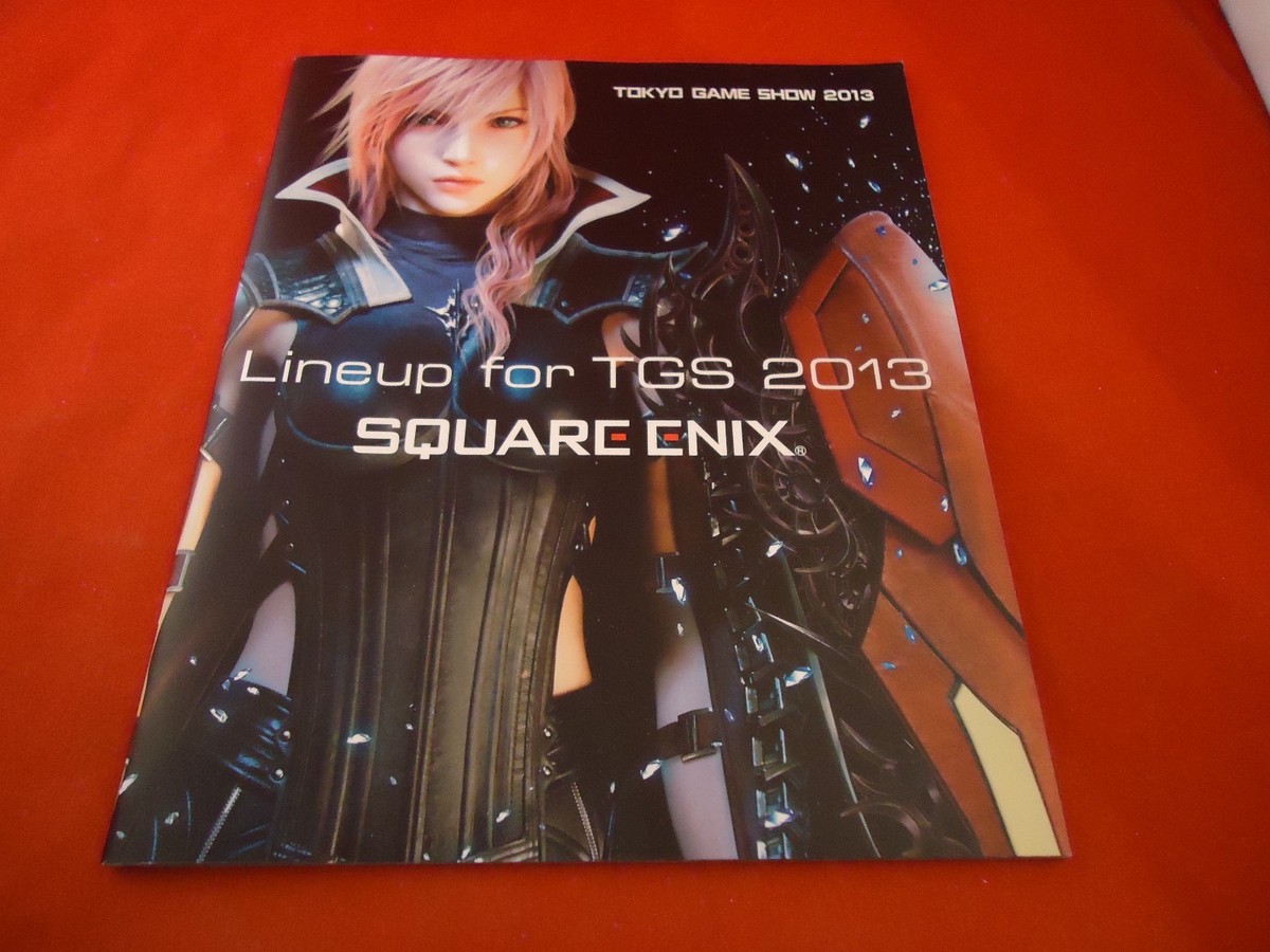 ファイナルファンタジー　キングダムハーツ　パンフレット　東京ゲームショウ　E3 Tokyo Game Show Catalog 2013 Final Fantasy Kingdom Hearts PS3 PS4