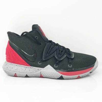 Nike Boys Kyrie 5 AQ2456-600 Black Red Basketball Shoes Lace Up Size 6.5Y | eBay