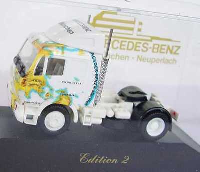 1 87 Mercedes Benz Sk Articulated Lorry Globe Munchen Neuperlach Edition 2 Ebay