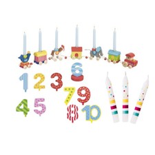 Geburtstagszug ZIRKUS mit Zahlen 1-10 + 10 Ke...