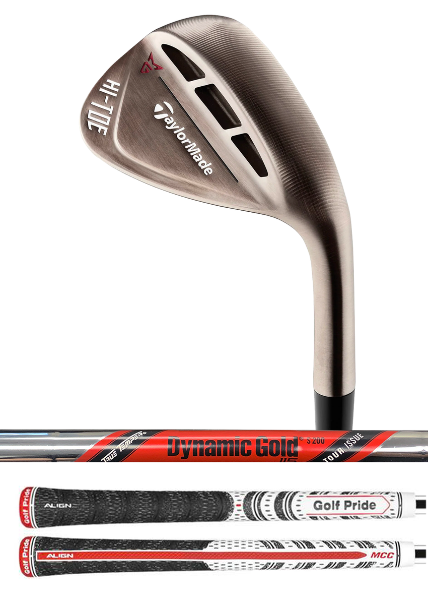TaylorMade Hi Toe RAW 56* 13 & 60* 11 High Bounce Wedge TaylorMade Hi Toe RAW 56* 13 & 60* 11 High Bounce Wedge