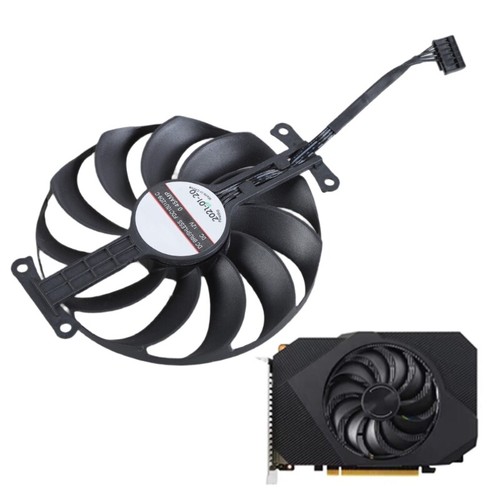 Ventilateur de refroidissement universel 95 mm 4 broches pièce détachée pour GTX1650 1630 GDDR6 4 Go - Photo 3/8