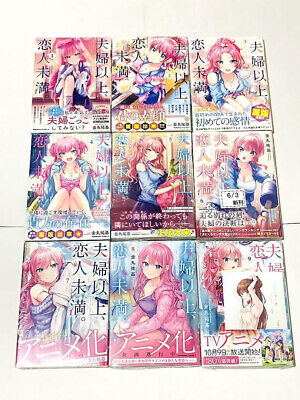 Fuufu Ijou, Koibito Miman Vol. 1-9 Comics Set Japanese Ver. Manga Used  Books JPN