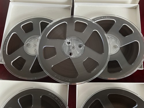 Quantegy 031 Nastro Audio Reel To Reel,1/4 -1200 FT 5 Pezzi 18 Cm Rivestito Posteriore - Foto 5 di 9