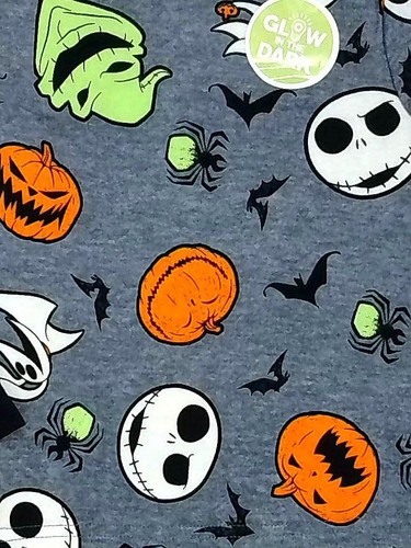 NBC Jack Skellington, Zero and Oogie Halloween Print Boy's Pajama Set, Size 6 - Picture 2 of 2