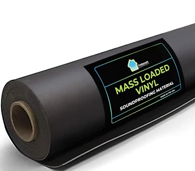 TRADEMARK SOUNDPROOFING Mass Loaded Vinyl Soundproofing - 1 Lb MLV, 4x10 Sf, Coverege 40 Sf, Made in USA