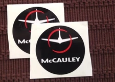 ⚡️McCAULEY PROPELLER REPLACEMENT AIRCRAFT DECALS  *SET OF 2!*