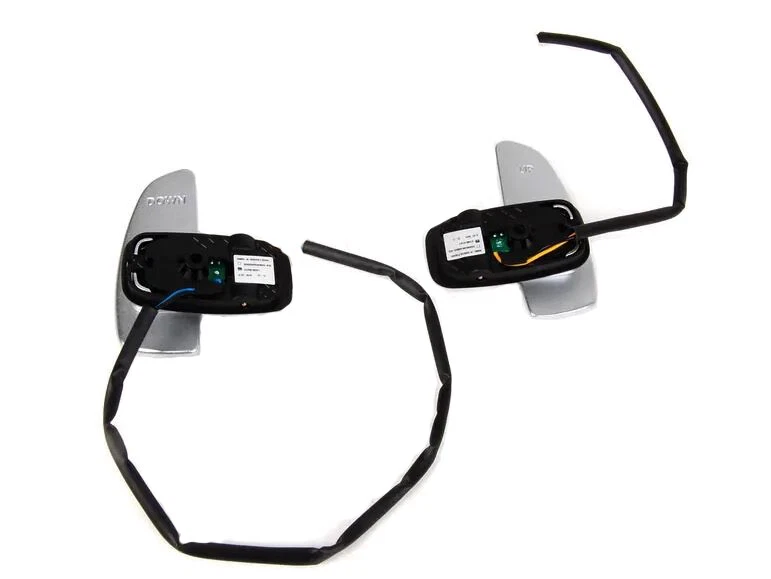 Palancas de cambio basculantes originales Mercedes Benz SLK55 E63 CLS63 AMG 1712670046 NUEVAS Foto 2 de 2