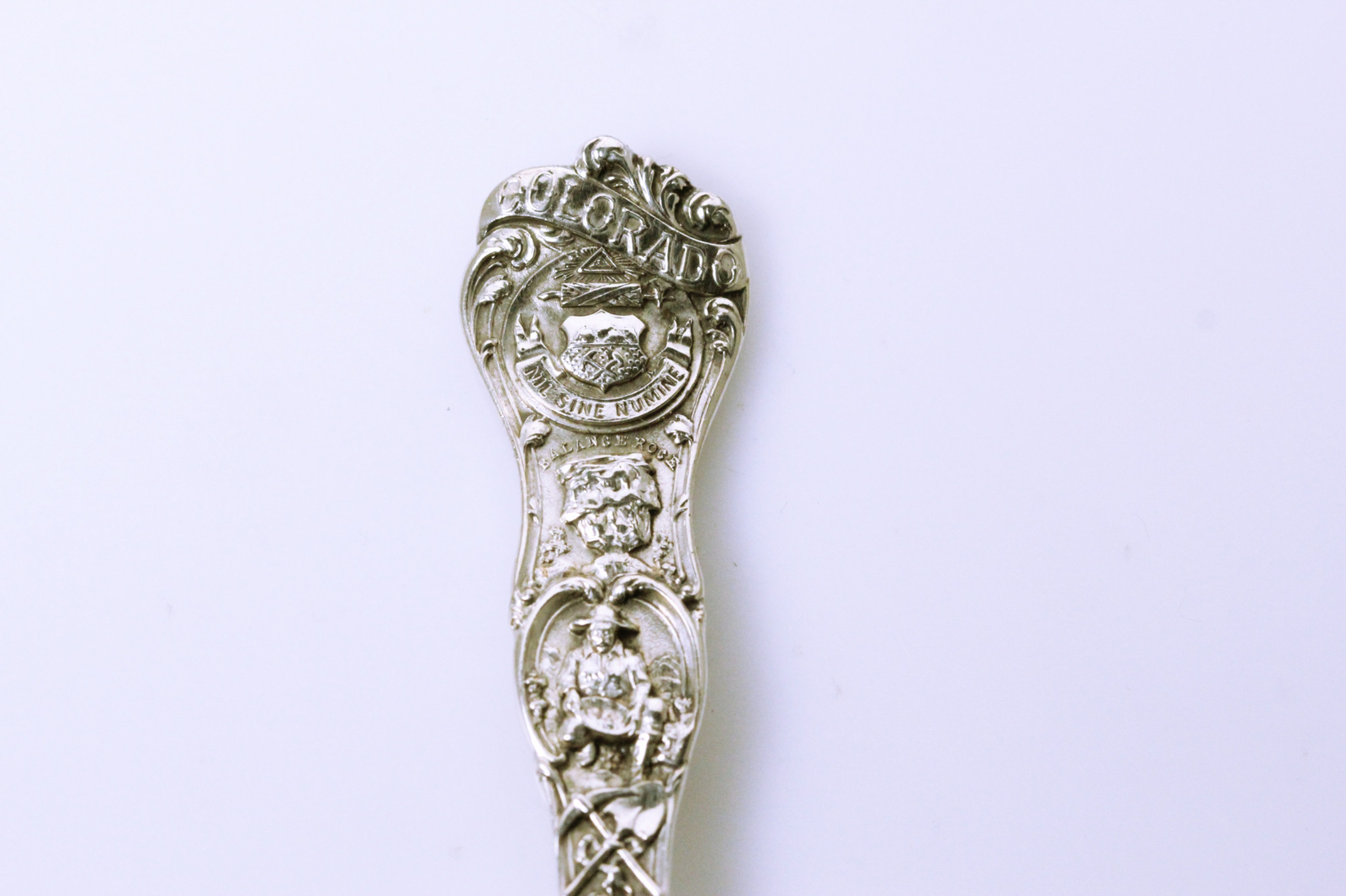 Mechanics Sterling Co. 925 Silver COLORADO Souvenir Fork 37 Grams (ANT3421)