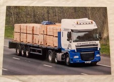 TRUCK PHOTO 6x4 : DAF XF - OLIVER TRANSPORT SERVICES LTD - NNZ 8202