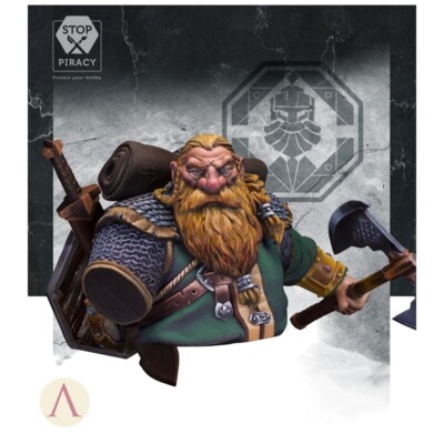 Scale75 1/12 The Chronicles of Run Series - Broin The Dragon Hunter Bust