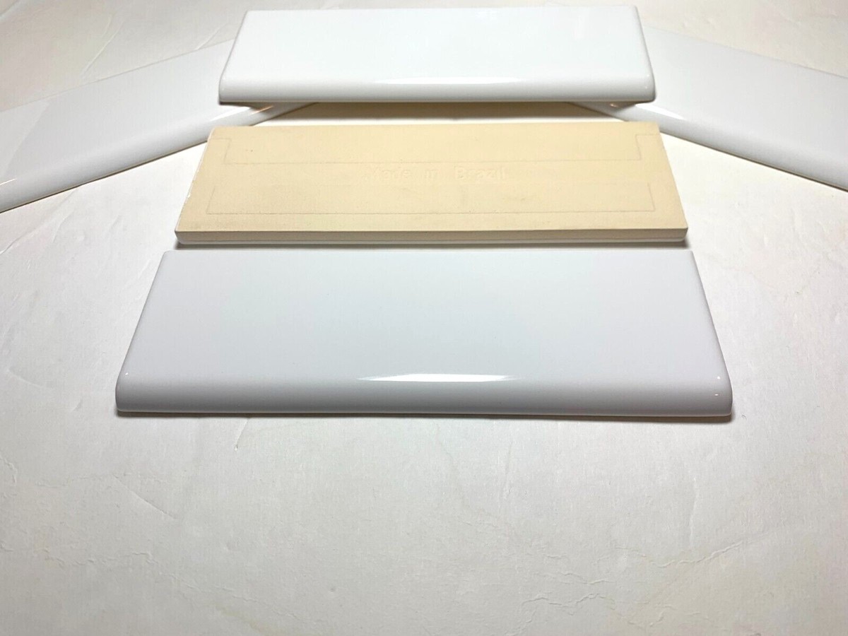 U S CERAMIC INTERNATIONAL S4269 BRIGHT WHITE 2 x 6 Made In U S CERAMIC INTERNATIONAL S4269 BRIGHT WHITE 2 x 6 Made In