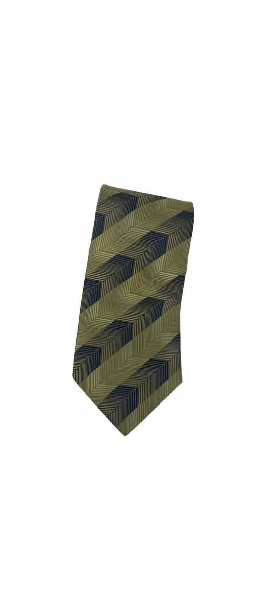 Bottega Veneta ネクタイ 148 x 5.5 cm Bottega Veneta Geometric Silk Tie Men's Size 3.5”X54” Gold