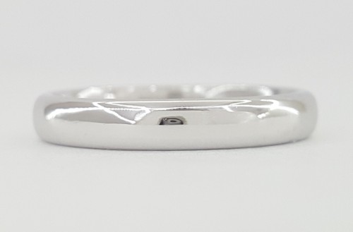 Tiffany & Co Forever Platinum Wedding Band Ring 3mm Rtl $1,350 Size 5 - Picture 7 of 9
