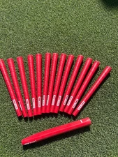 PURE Wrap Red Standard Size Golf Club Grips NEW Set 13 Grips. Free Putter Grip!!
