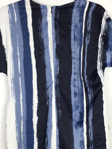 New $89 Kenneth Cole Women's Size Medium Dress Blue Knee Length - Picture 10 of 12