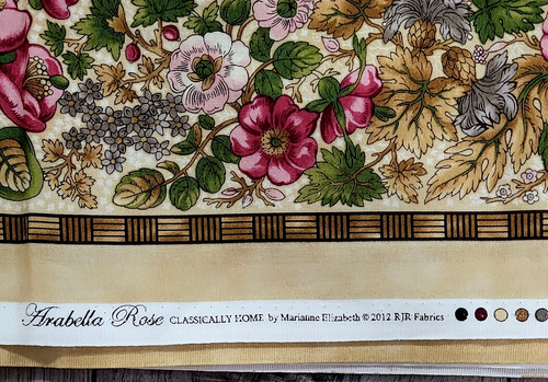 RJR Fabrics ARABELLA ROSE Marianne Elizabeth Quilt Floral Fabric 3yds - 第 1/3 張圖片